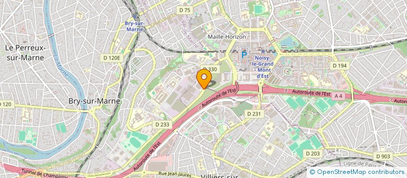 localisation de l'entreprise NOVATLAS HOLDING à VILLIERS-SUR-MARNE