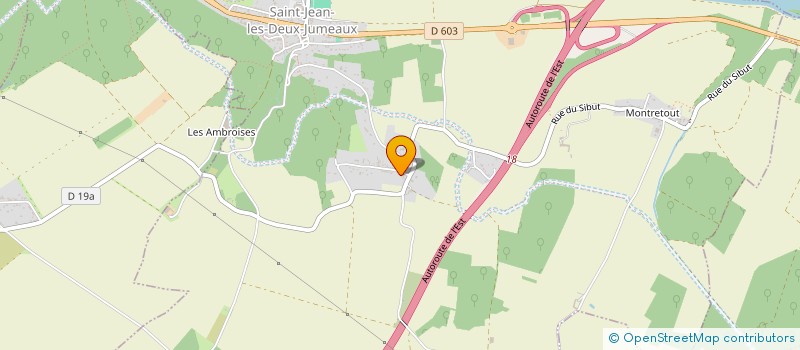 localisation de l'entreprise NOVATO  SAINT-JEAN-LES-DEUX-JUMEAUX