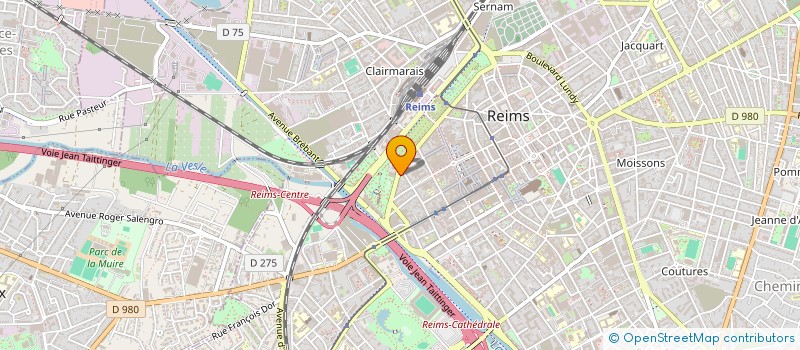 localisation de l'entreprise NOVATRANS à REIMS