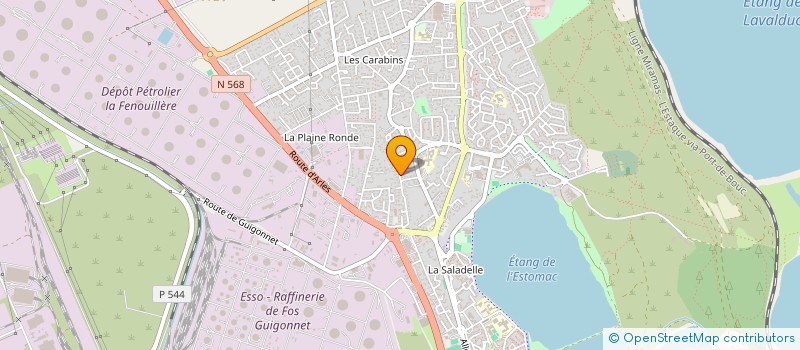 localisation de l'entreprise NOVATTECH  FOS-SUR-MER