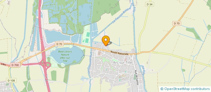 localisation de l'entreprise NOVATUS COACHING  ARC-SUR-TILLE