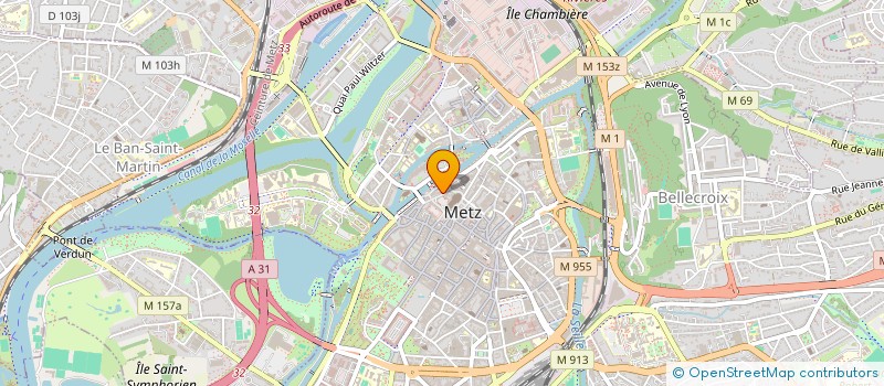 localisation de l'entreprise NOVAUDIO METZ à METZ