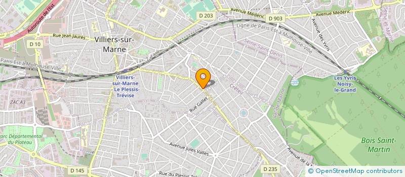 localisation de l'entreprise NOVAVET VILLIERS à VILLIERS-SUR-MARNE