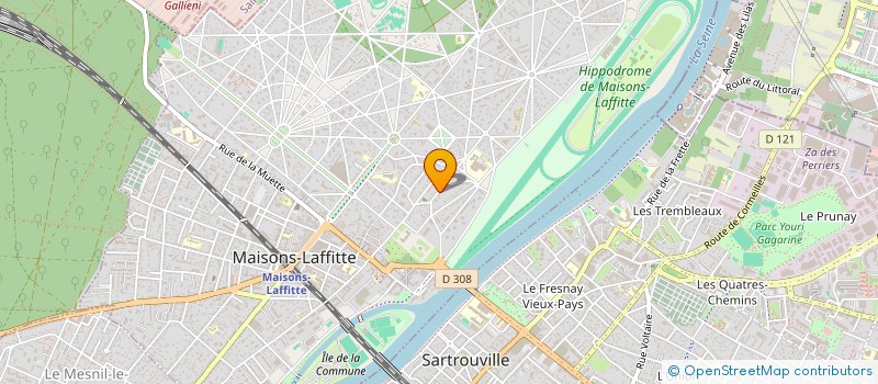 localisation de l'entreprise NOVAVIE à MAISONS-LAFFITTE