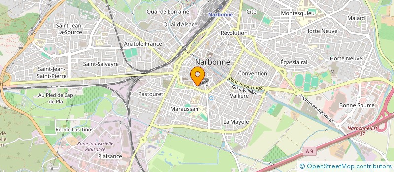 localisation de l'entreprise NOVAVISIO  NARBONNE