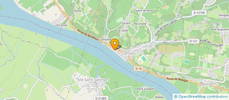 localisation de l'entreprise NOVAWAY LOGISTICS  CAMBES