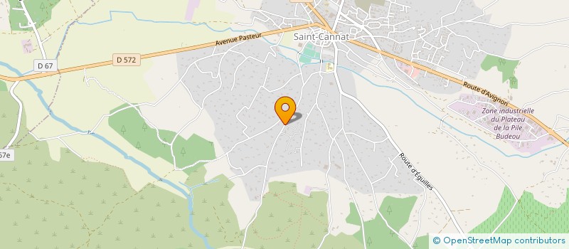 localisation de l'entreprise NOVAX à SAINT-CANNAT