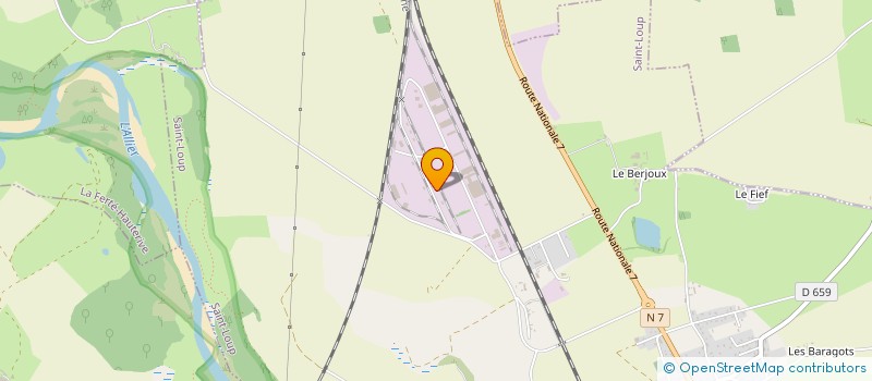 localisation de l'entreprise NOVAXESS TECHNOLOGY  SAINT-LOUP