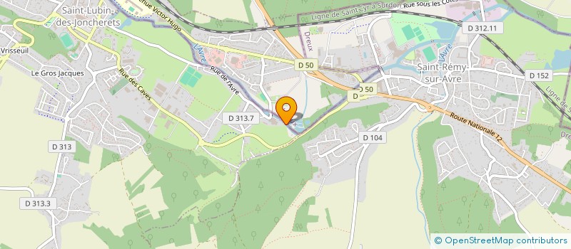 localisation de l'entreprise NOVE à SAINT-LUBIN-DES-JONCHERETS