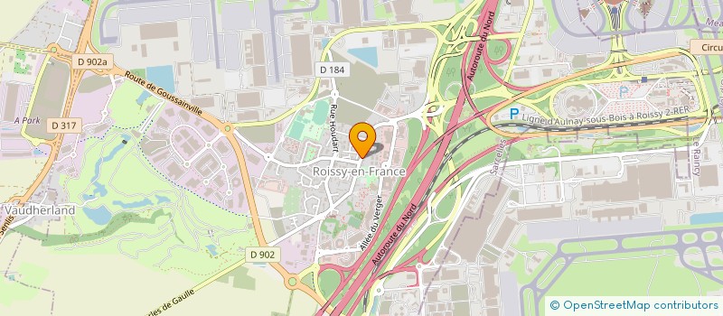 localisation de l'entreprise NOVE à ROISSY-EN-FRANCE