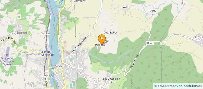 localisation de l'entreprise NOVE  SEYSSEL