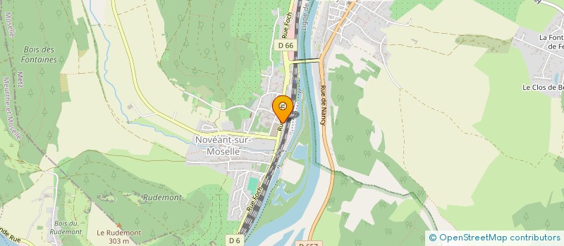localisation de l'entreprise NOVE'ANNE INSTITUT à NOVEANT-SUR-MOSELLE