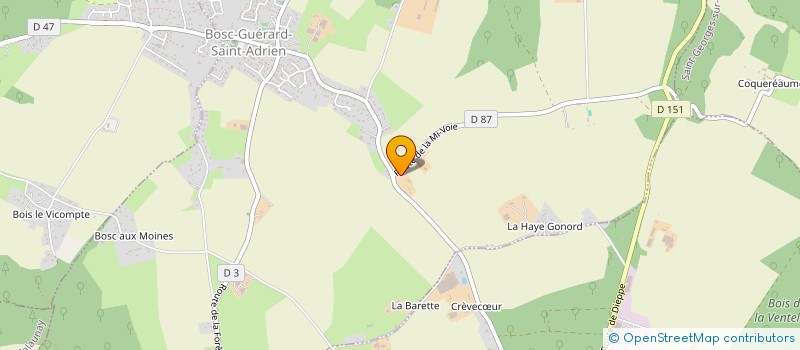 localisation de l'entreprise NOVE IMMOBILIER  SAINT-MARTIN-DU-VIVIER