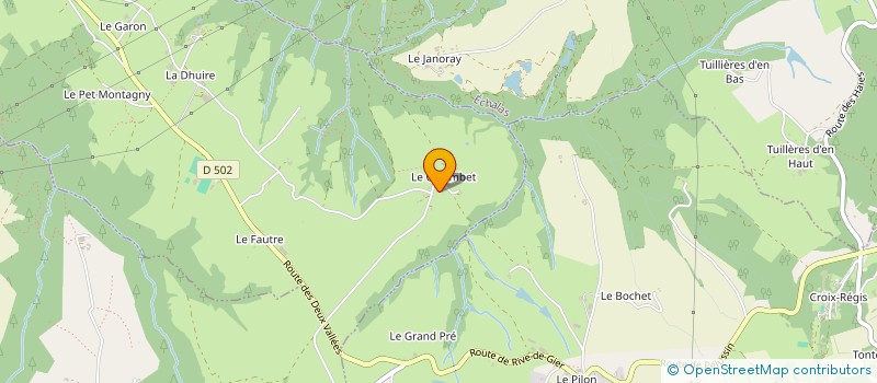 localisation de l'entreprise NOVE PACK  LES HAIES