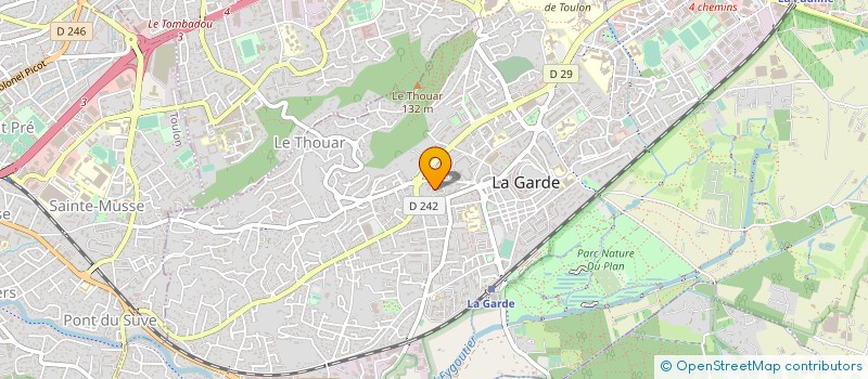 localisation de l'entreprise NOVE SELLERIE  LA GARDE