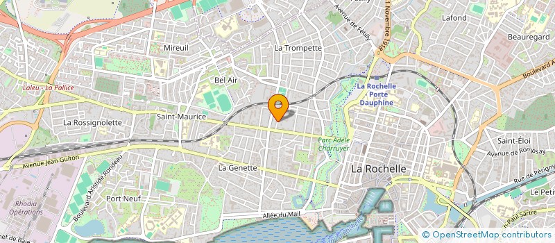 localisation de l'entreprise NOVE3D  LA ROCHELLE