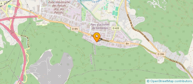 localisation de l'entreprise NOVEA  GEMENOS