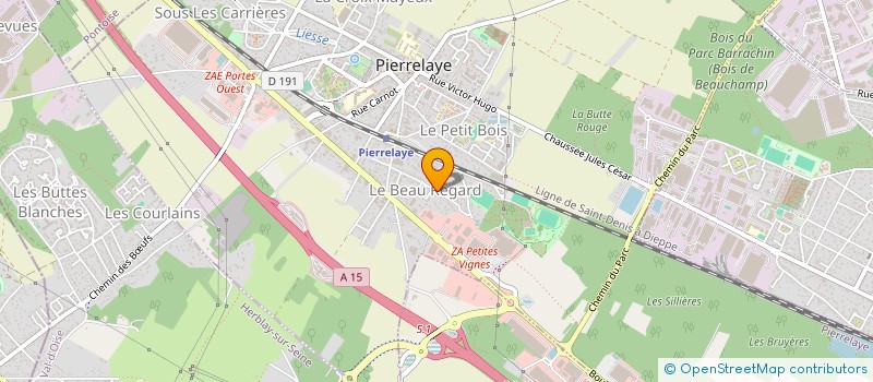 localisation de l'entreprise NOVEA  PIERRELAYE