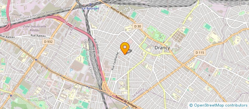 localisation de l'entreprise NOVEA  DRANCY