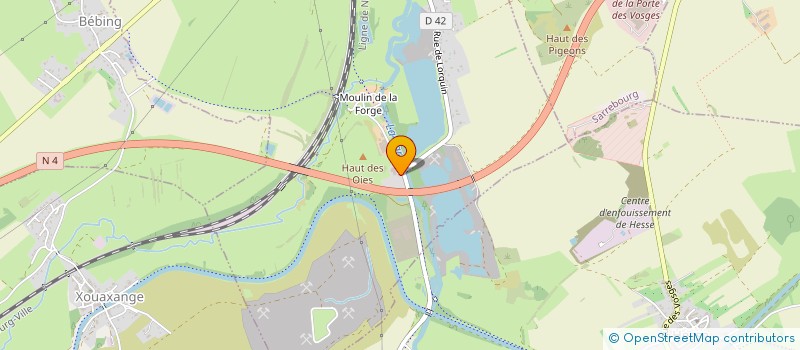 localisation de l'entreprise NOVEA AMENAGEMENT  IMLING