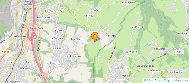 localisation de l'entreprise NOVEA CONCEPT à GRESY-SUR-AIX