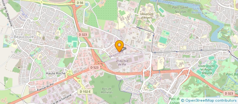 localisation de l'entreprise NOVEA IMMOBILIER  LONGUENEE-EN-ANJOU