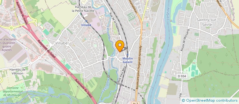 localisation de l'entreprise NOVEA PROPRETE à CORBEIL-ESSONNES