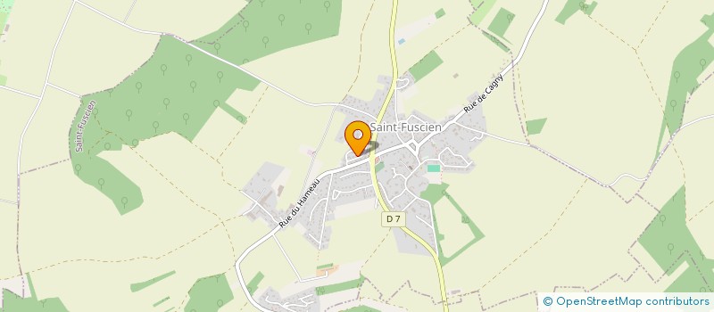 localisation de l'entreprise NOVECO à SAINT-FUSCIEN