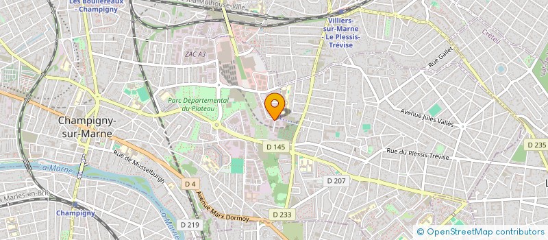localisation de l'entreprise NOVECO ETANCHEITE à CHAMPIGNY-SUR-MARNE