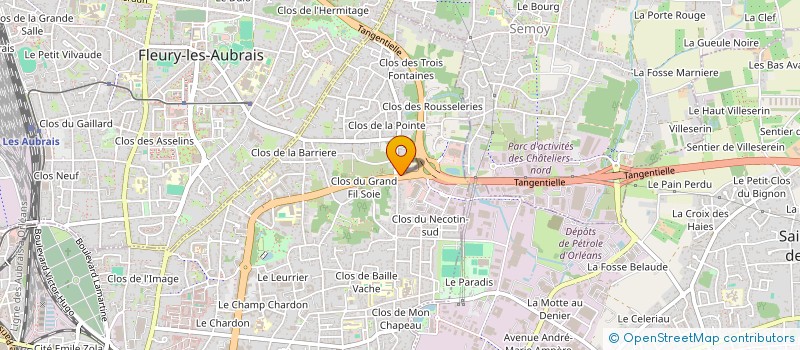 localisation de l'entreprise NOVEGO  ORLEANS