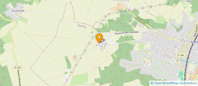 localisation de l'entreprise NOVEL  ETRECHY