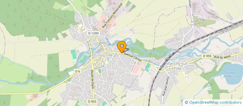 localisation de l'entreprise NOVELEC RADIO TELE à IS-SUR-TILLE