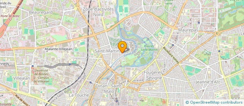 localisation de l'entreprise NOVELIOS à RENNES