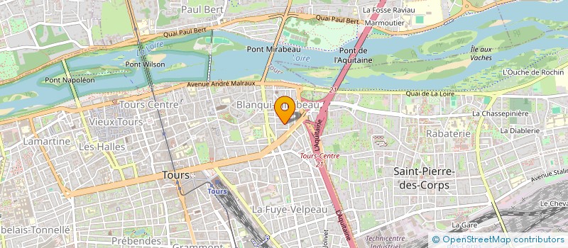 localisation de l'entreprise NOVELLA  TOURS