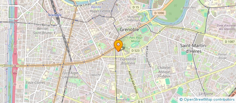 localisation de l'entreprise NOVELLA STUDIO à GRENOBLE