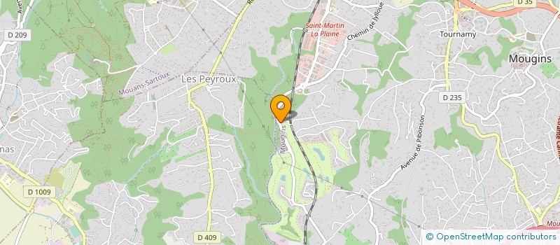 localisation de l'entreprise NOVELLINI BATI RENOV à MOUGINS