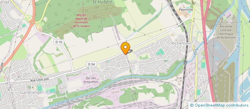 localisation de l'entreprise NOVELLO  GANDRANGE