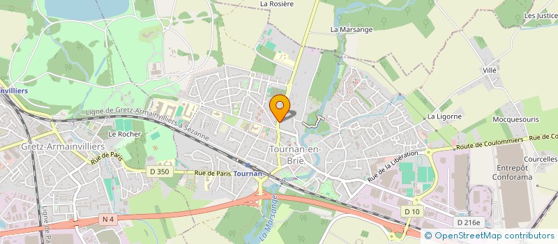 localisation de l'entreprise NOVELMAIL à TOURNAN-EN-BRIE