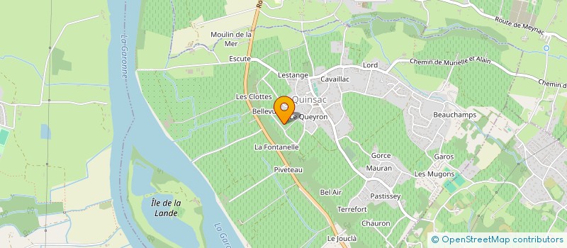 localisation de l'entreprise NOVELO  NANTEUIL AURIAC DE BOURZAC