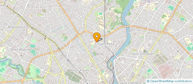 localisation de l'entreprise NOVELTY à NANTES