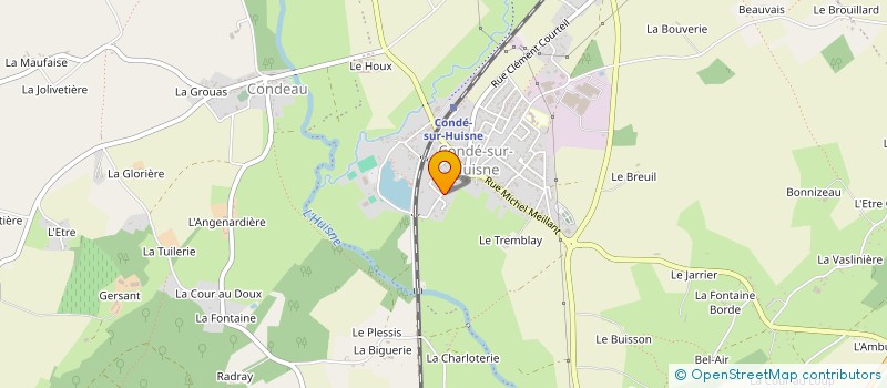 localisation de l'entreprise NOVELTY CLUB à SABLONS-SUR-HUISNE