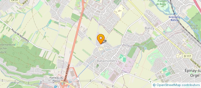 localisation de l'entreprise NOVELTY FOOD  BALLAINVILLIERS