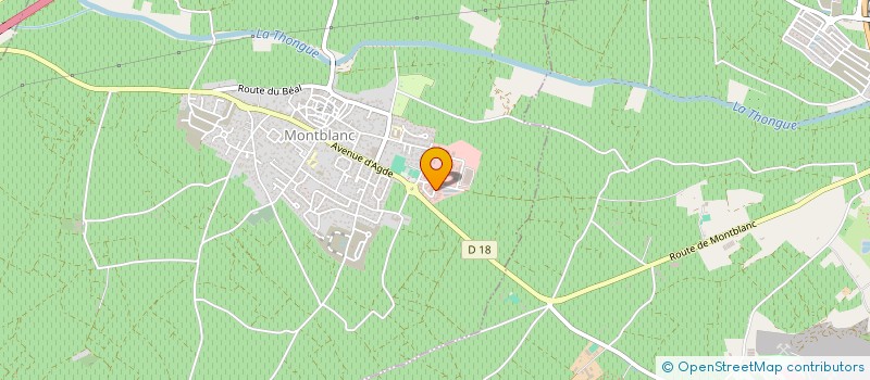 localisation de l'entreprise NOVELUM  MONTBLANC