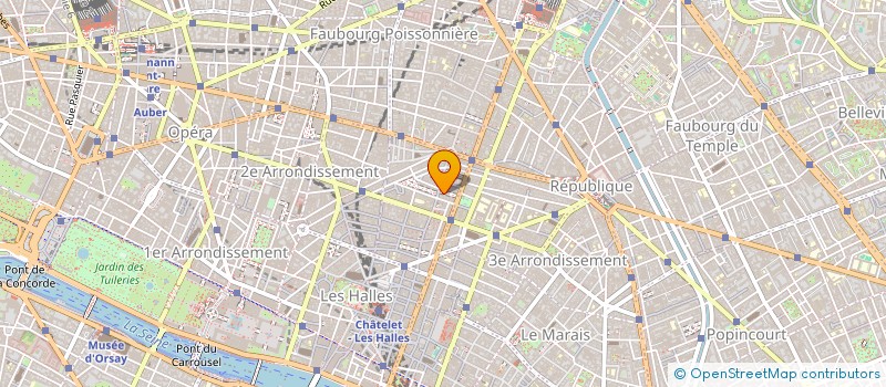 localisation de l'entreprise NOVELUX SARL  PARIS