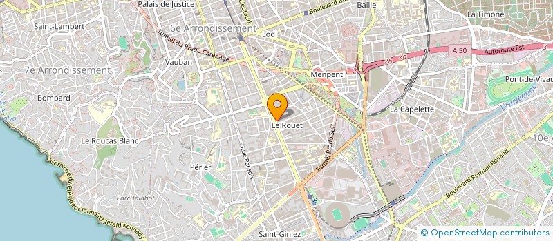 localisation de l'entreprise NOVELYA à MARSEILLE