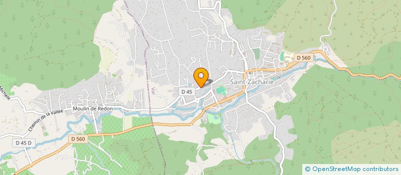 localisation de l'entreprise NOVEM  SAINT-ZACHARIE