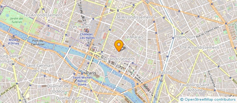 localisation de l'entreprise NOVEM PRODUCTIONS à PARIS