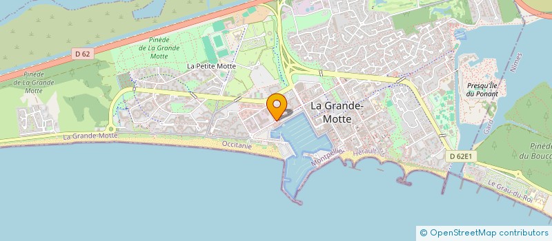 localisation de l'entreprise NOVEM YACHTING  LA GRANDE-MOTTE