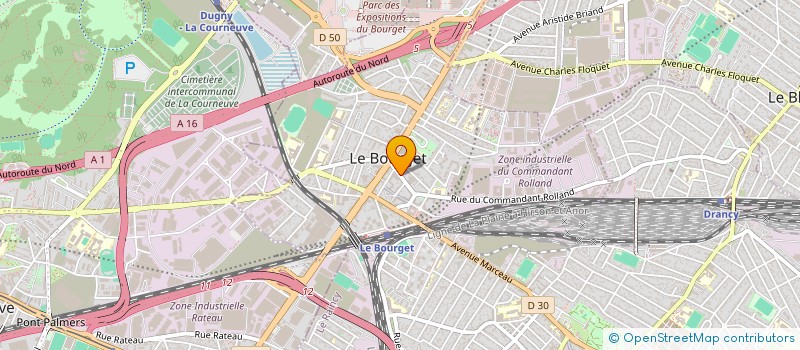 localisation de l'entreprise NOVEMBER DELTA à LE BOURGET