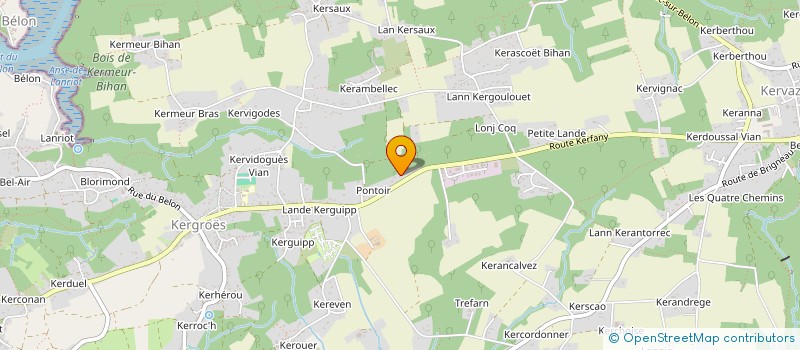 localisation de l'entreprise NOVEMBER NOW  MOELAN-SUR-MER